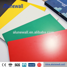 Alunewall 2 width PVDF Exterior Aluminum Composite Panel for 20 years guarantee